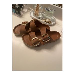Gold Buckle Birkenstocks
